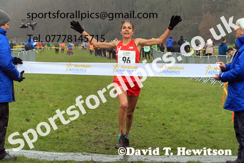 Senior Womens 2023 Northern Cross Country Champs., Witton Park, Blackburn. Photo: David T. Hewitson/Sports for All Pics